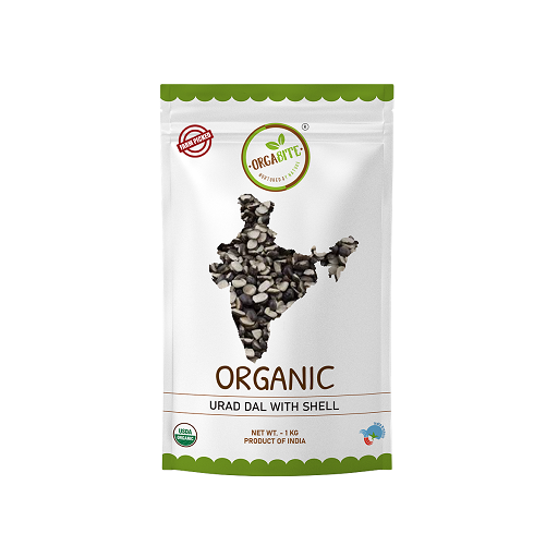 ORGANIC URAD DAL WITH SHELL